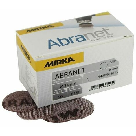 MIRKA ABRANET Ace HD Disques abrasifs 125mm - P40