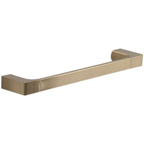 Portasalviette 35 cm da muro in ottone e Cromall PI21-35 Gedy serie PIRENEI Oro Matt