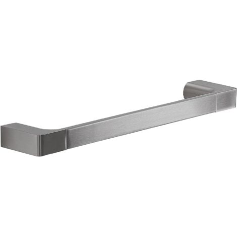 Portasalviette 35 cm da muro in ottone e Cromall PI21-35 Gedy serie PIRENEI Satinato (1/5)