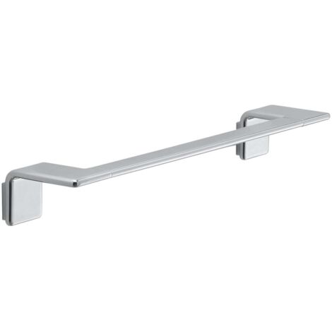 Portasalviette cm 45 da muro in ottone, acciaio inox AISI 304 e Cromall A921-45 Gedy serie IL GIGLIO Cromato (1/3)