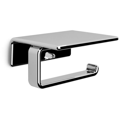 Porta Rotolo Wc A Muro In Acciaio Inox Con Doppio Fissaggio - Foto 10