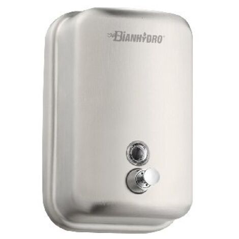 Dispenser di sapone liquido a parete capacità 0,80 lt. - Satinato (1/2)