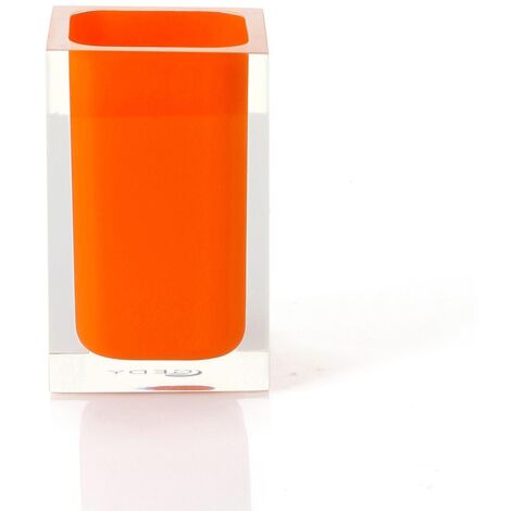Portaspazzolini d'appoggio in resina RA98 Gedy serie RAINBOW Lilla
