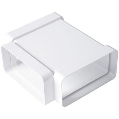 RACCORDO A T IN ABS PER TUBO RETTANGOLARE mm 120x60 FIRST (1/2)