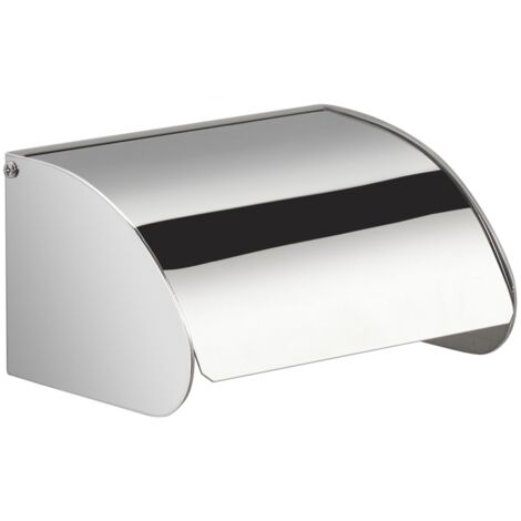 Portarotolo coperto da muro in acciaio inox AISI 304 Gedy 5025 serie PROJECT Cromato