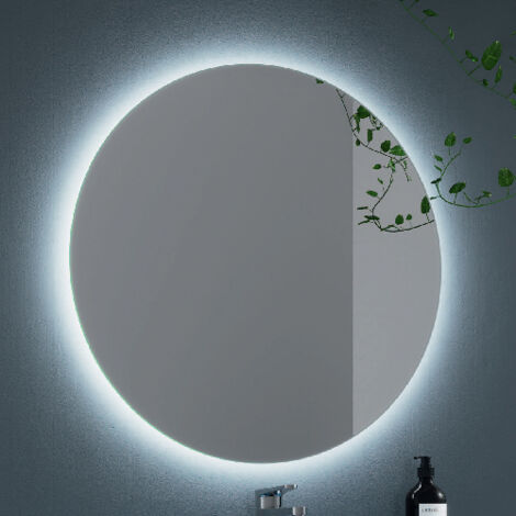 Specchio illuminazione led tondo mod. L105 - d.80 (1/5)