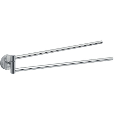 Portasalviette a snodo da muro in acciaio inox e Cromall 2323 Gedy serie EROS Cromato