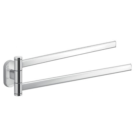 Portasalviette a snodo da muro in acciaio inox e Cromall 5323 Gedy serie FEBO Cromato (1/3)