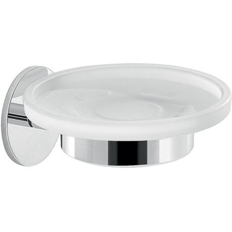 Portasapone da muro in ottone e alluminio 3611 Gedy serie GEA Cromato (1/2)