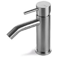 Miscelatore bidet senza scarico in acciaio inox Vema TIBER STEEL V17071 Satinato
