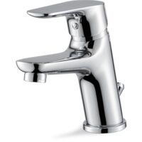 Miscelatore lavabo con scarico Cromato Vema INDO V24010