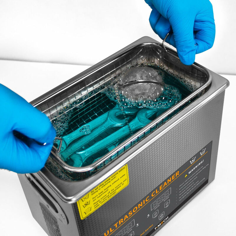 T-Mech 30L Nettoyeur à ultrasons professionnel en acier inoxydable Bain à  ultrasons 
