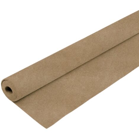 Doublure Intérieure Beige 2m x 5,5m Feutre Pour Véhicule Utilitaire, Polypropylène Extensible & Lavable Javel, Couvre 11m², Polyvalent Véhicule Van Fourgon Camping-Car Caravane Camionnette