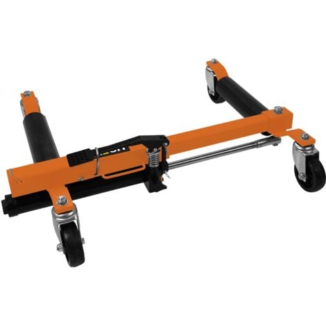 Patins à Roulettes Hydrauliques Pour Voiture – 680,4 Kg – Cric De Positionnement De Véhicule – Chariot élévateur De Pneu Pour Faciliter Le Transport