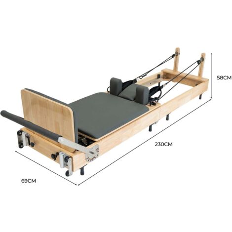 Pilates Reformer Pliable – Planche Abdominale Multifonction Rebond Core Trainer, Entraînement Complet Corps à Domicile