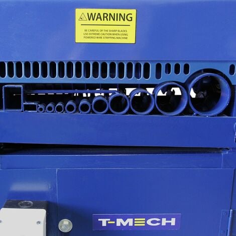 T-Mech Machine à Dénuder Les Fils Electriques Dépouillement à Fils  Automatique Câbles Cuivre 55mm