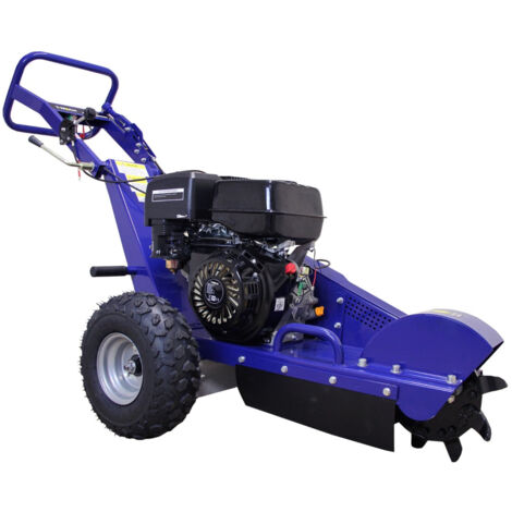 T-Mech – Rogneuse de souche thermique 15 CV – 9 lames tungstène – Coupe 22,5 cm sous sol / 51,5 cm dessus sol – Pour bois dur et teck