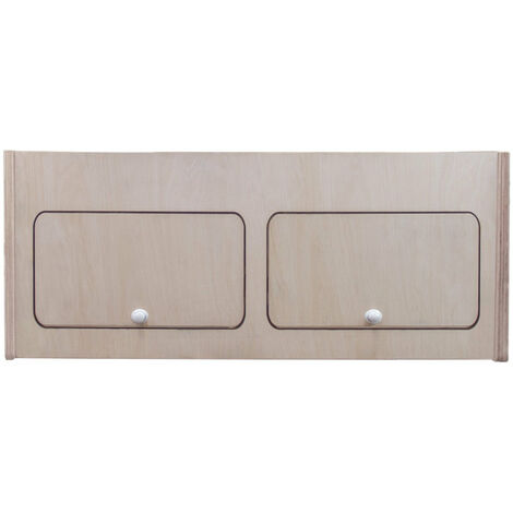 Monster-Shop – Armoire de rangement en contreplaqué de bouleau – Dimensions 80cm x 30cm x 30cm – Charnières à fermeture douce – Installation rapide avec fixations incluses