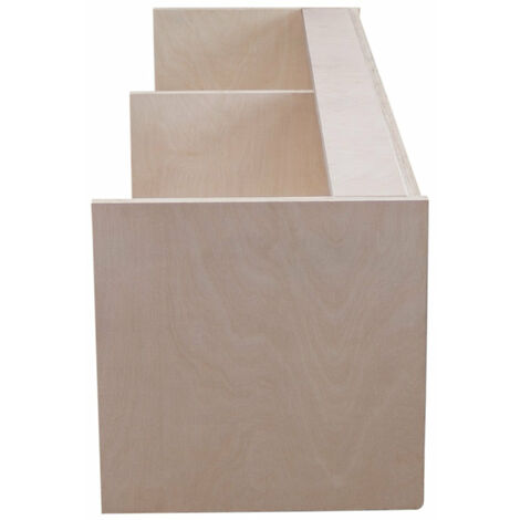 Armoire De Rangement MDF 80x25x25cm Pour Camping-Car - Placard Suspendu Avec Fermeture Douce Et Fixations Incluses