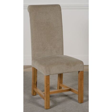 Washington Grey Fabric Dining Chairs for Dining Room or Kitchen (1/5)