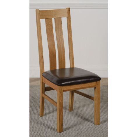 Princeton Solid Oak Dining Chairs for Dining Room or Kitchen (1/5)