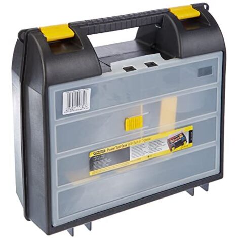 Stanley cassetta portautensili attrezzi elettrici + porta minuteria 1-92-734