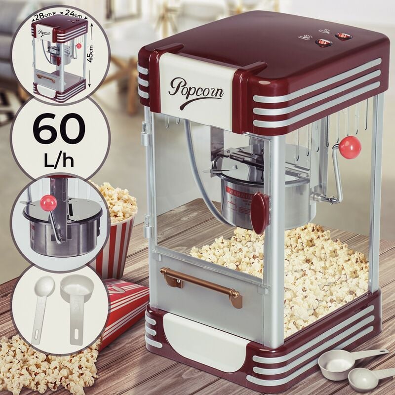 Macchina per pop corn in stile Vintage