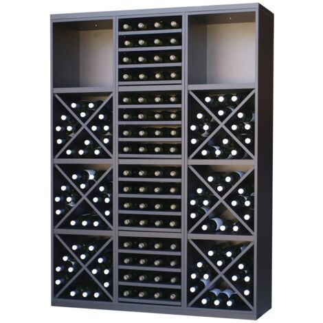 Combinacion Botellero Merlot 160 botellas y extraibles y huecos (1/3)