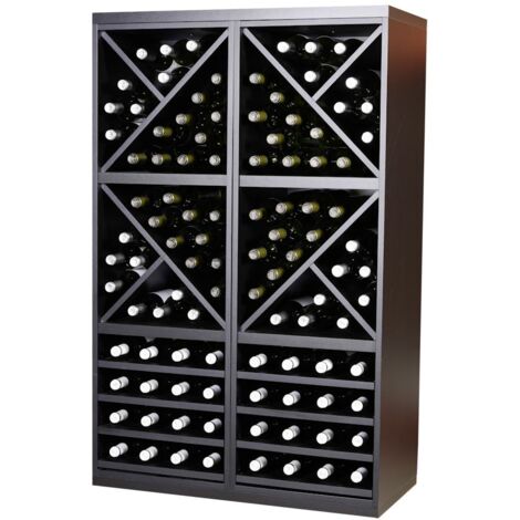 Combinacion Botellero Merlot 104 botellas y extraibles (1/3)