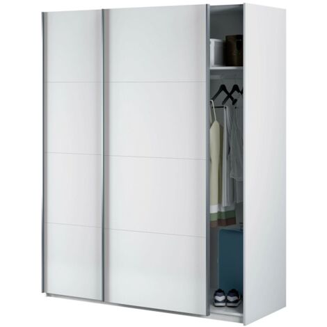 Armario 2 puertas correderas 150 blanco artik