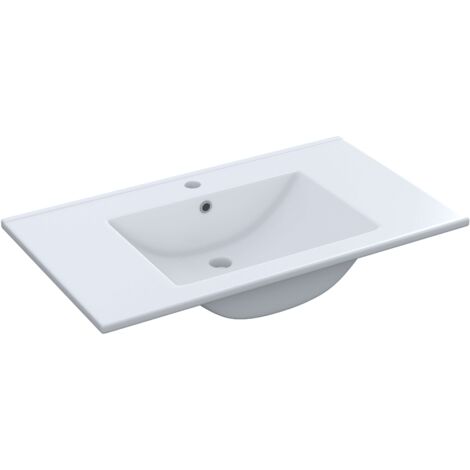 Lavamanos para Baño Cerámico 52x18x40 cm