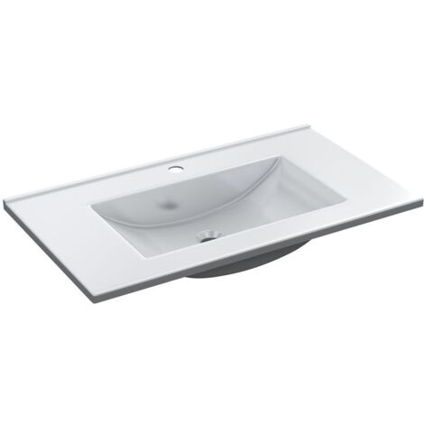Lavamanos para Baño PmmA Estilo Rectangular 81x13x46 cm