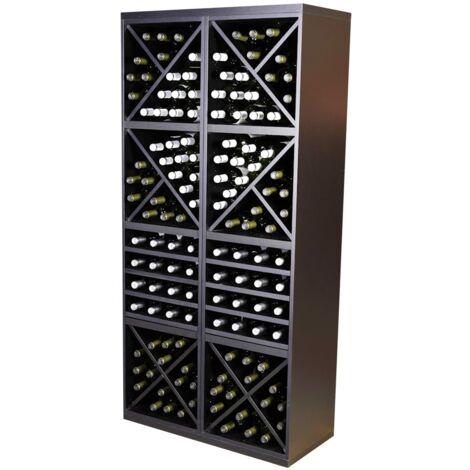 Combinacion Botellero Merlot 136 botellas y extraibles (1/3)