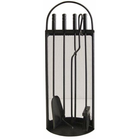 IMEX-10002 Juego chimenea Arco-Malla utiles negro [imex-10002]