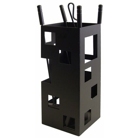 IMEX-10004 Juego chimenea Cuadrado utiles negro [imex-10004]