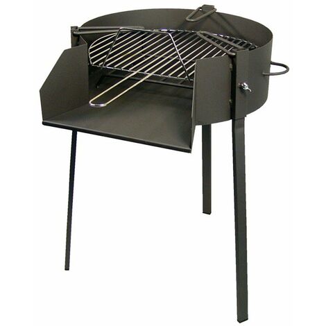 IMEX-71583 Barbacoa redonda con soporte paella 70 cm. [imex-71583]