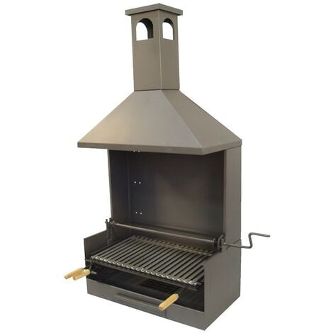 IMEX-71529 Cajon barbacoa con chimenea para obra con elevador [imex-71529]