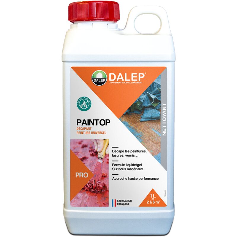 DEKAP PRO - Spray 1L rechargeable décapant peinture avec solvants  organiques