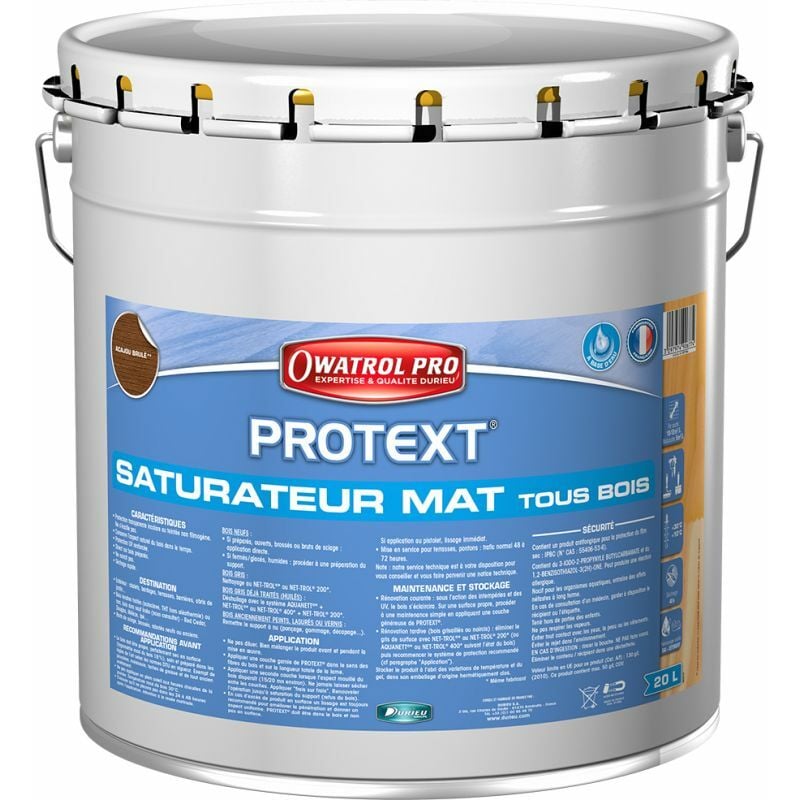 Saturateur extérieur Ultra Protect mat bois clair Syntilor 5L + 20% gratuit