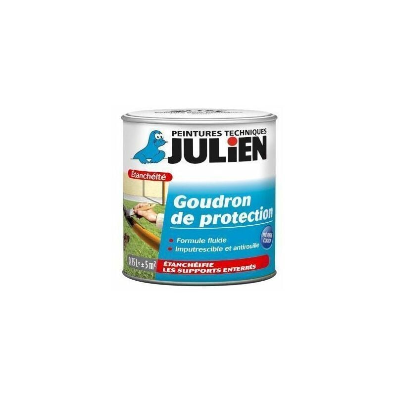 Goudron De Protection Noir Satiné Finition : Satin  2,5 L