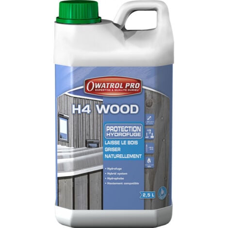 H4 Wood & Stone Protection bois hydrofuge 2.5L