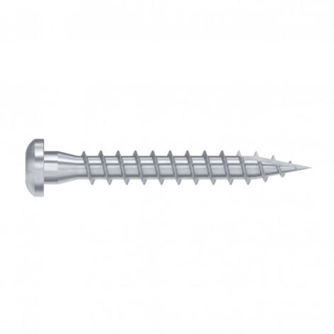 Simpson Strong Tie – Vis à bois tête Torx 5x50mm – Acier galvanisé – Boite de 250 pcs – Fixation pour joints de menuiserie – Vissage sans pré-perçage