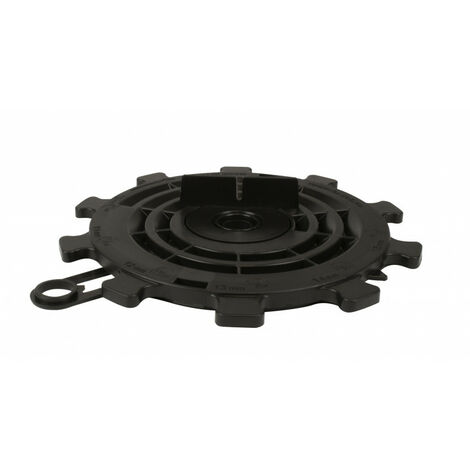 Plot réglable pour lambourdes 10-20 mm – Pour bois dur – Vissage rapide – Base évacuant l'eau – Modèle ARKIMEDE NANO – Dakota