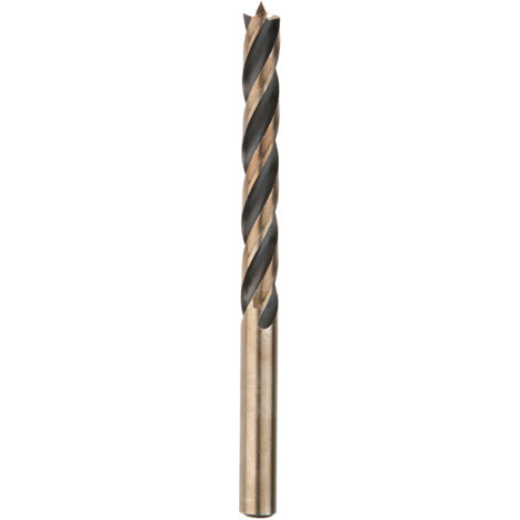 Diager – Mèche à bois 4 pointes Pro Ø 4 mm L35x75 mm – Pour bois dur – Trous propres sans éclat – Résistance à l'usure