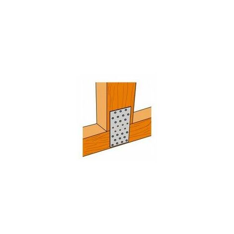 Plaque perforée acier galvanisé - 40 x 120 - SIMPSON