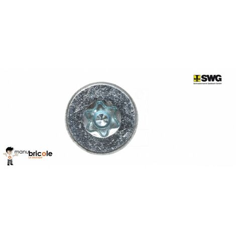 Vis bois auto foreuse 6 x 120 bte de 200 + embout