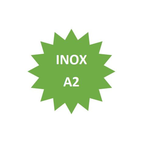 Vis bois résineux Inox A2 6X120 Boîte de 100