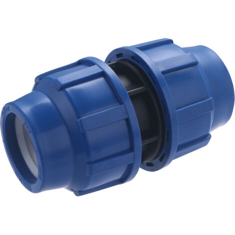 Noyon & Thiebault – Raccord PE jonction égale plastique Ø40 – Étanchéité parfaite avec joint torique – Pression maximale 16 bar – Démontable et réutilisable