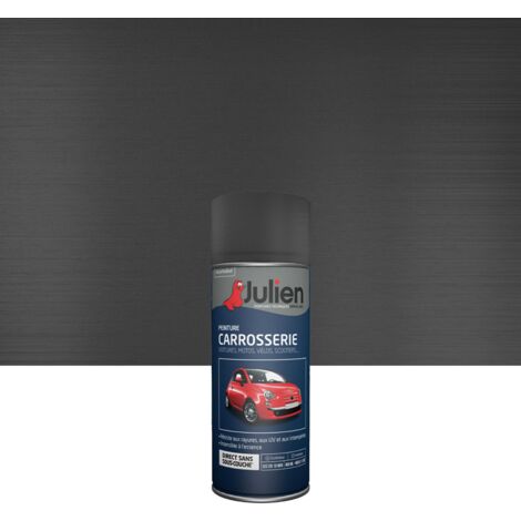 Peinture aérosol pour Carrosserie - Brillant Gris Cassiopée Nacre Métal - 400 ml - Julien