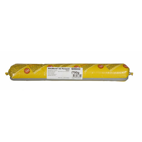 Colle parquet élastique SikaBond-152 – 600ml – Pour bois nerveux et sols chauffants – Réduit les bruits d'impact (1/2)